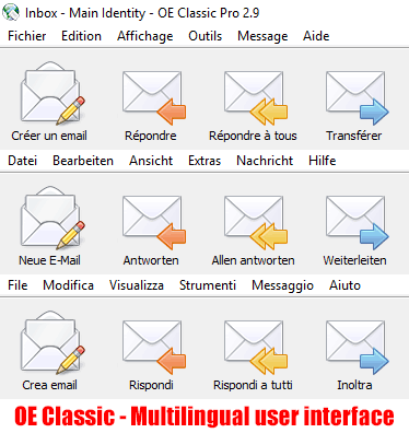 OE Classic now speaks 11 languages and the multilingual support will continue to improve in the new updates